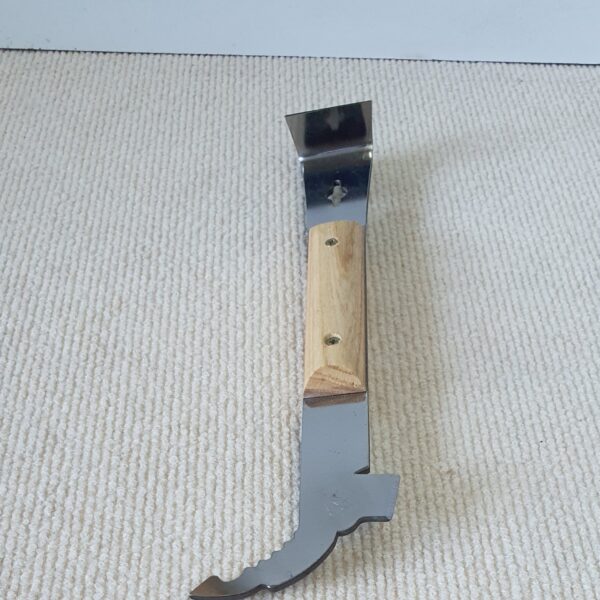 מכוור J ניירוסטה ידית עץ מליסה (דגם אירופאי)