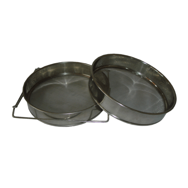 מסנן כפול ניירוסטה לדבש